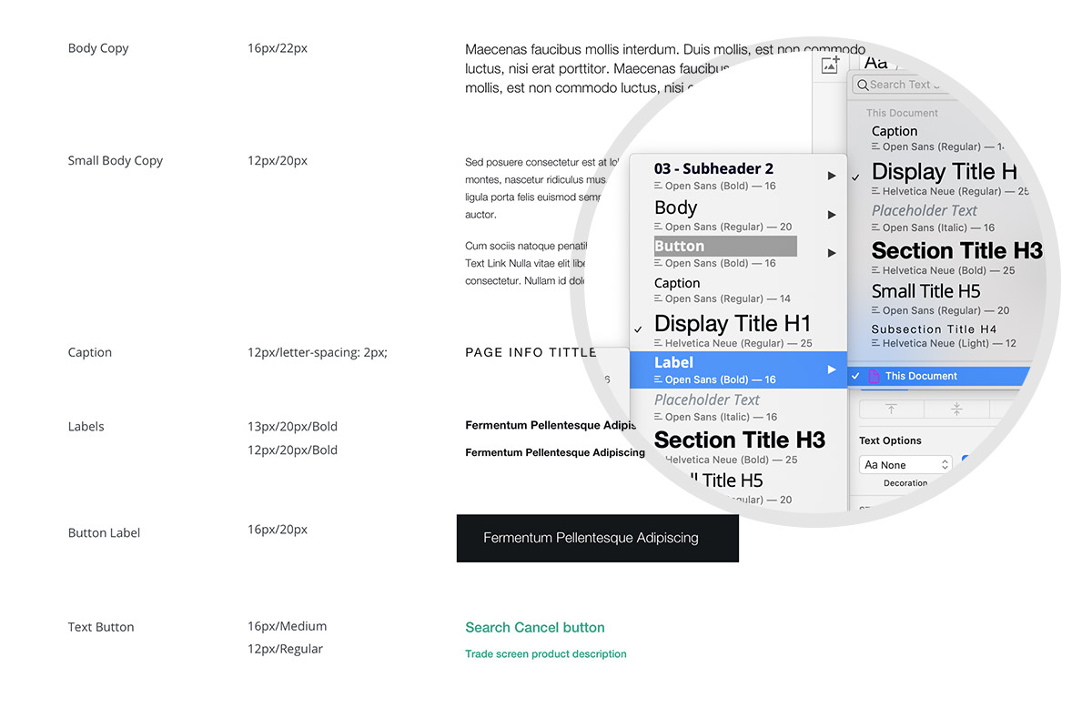 Hula Typography System